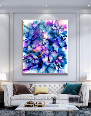 Sea of blue Flowers