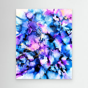 Sea of blue flowers